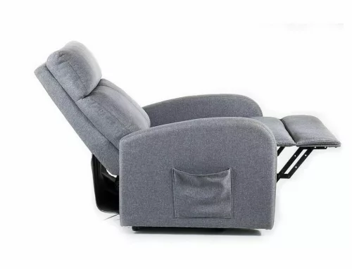 Odys Elektromos Relax Szövet Fotel Szürke