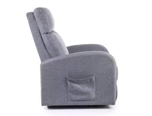 Odys Elektromos Relax Szövet Fotel Szürke