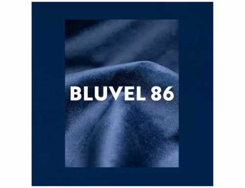 Olimp Velvet Kényelmi Bársony Hintaszék Királykék