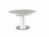 Orbit Ceramic Bővíthető Márvány Étkezőasztal Fehér 120/160