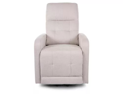 Otus II Brego Elektromos Relax Fotel Világos Bézs