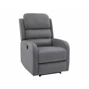 Pegaz Elektromos Bársony Relax Fotel Szürke