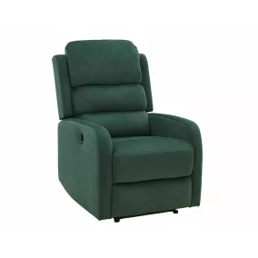 Pegaz Elektromos Bársony Relax Fotel Zöld