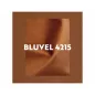 Ron Velvet Fahéjbarna Bársony Puff Wenge Lábakkal