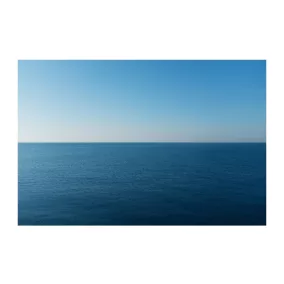 Tengeri Kilátás Edzett Üveg Falikép 120x80 cm Kék