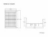 Venecja Klasszikus Fa-Fém Kombinált Franciaágy Antik Cseresznye 140x200