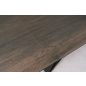 Westin Ceramic Legno Bővíthető Étkezőasztal Edzett Üveg-Kerámia Barna-Fekete WESTINBRC160