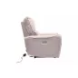  Zefir Elektromos Műbőr Relax Fotel Bézs USB-csatlakozóval